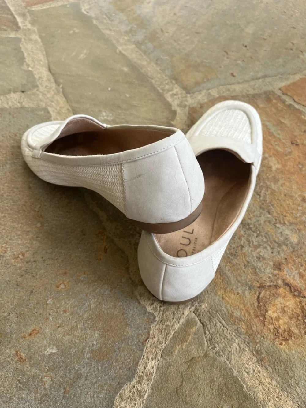 Naturalizer Cream Woven Loafers Size 11 Womens - Picture 5 of 5